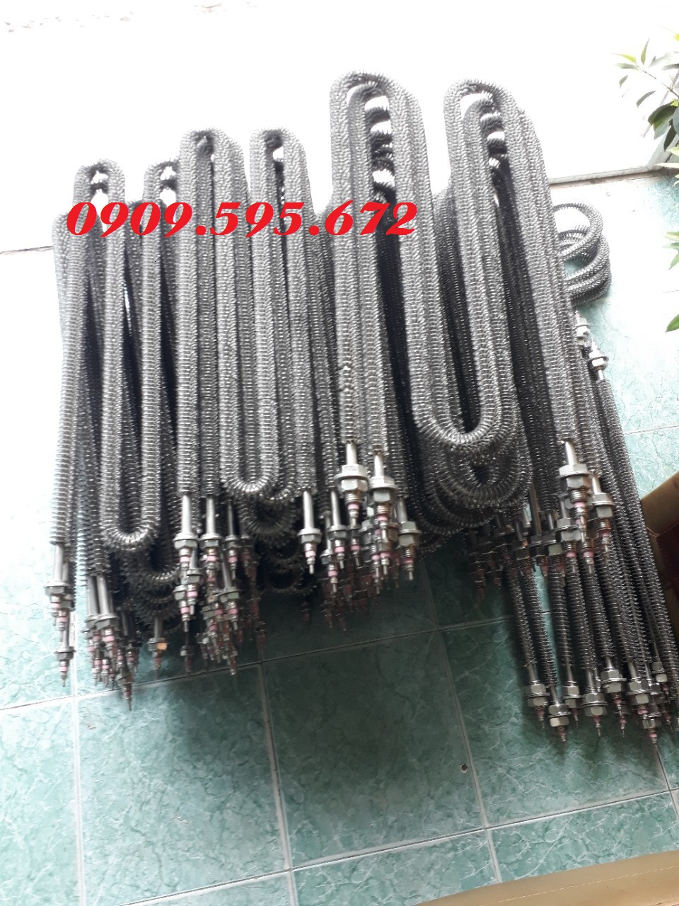 Điện trở 2 đầu cánh tản nhiệt - điện trở công nghiệp